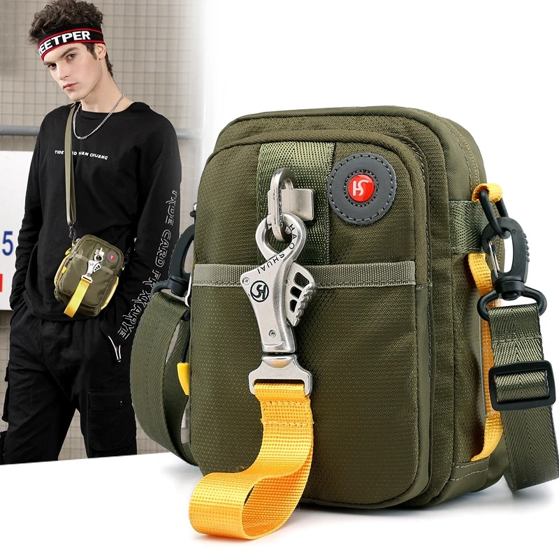 Weysfor 2020 New Fashion Men Messenger Bag Phone Pocket Crossbody Bag For Men Shoulder Handbag Multifunctional Male Small Flap