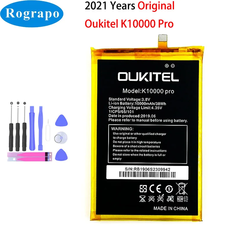 

100% новый 10000mAh Оригинальный аккумулятор для Oukitel K10000 Pro K10000Pro мобильный телефон