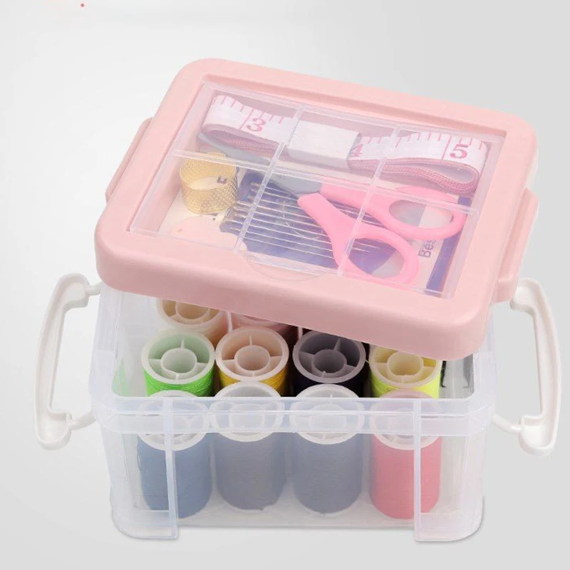 Аксессуары для шитья портативная коробка игла квилтинга ниток вышивки рукоделия