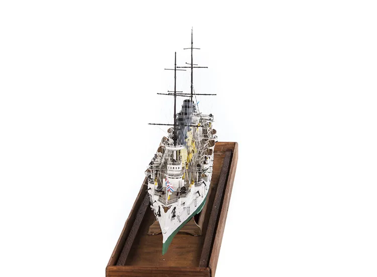 1:200 Tsarist Varyag защитный круизер сделай сам 3D бумажная карта модель строительные