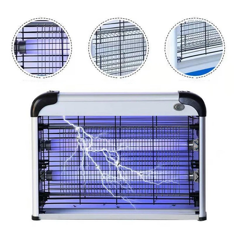 

Indoor Bug Zapper Electric Insect Fly Pest Bug Gnat and Mosquito Trap Household D1