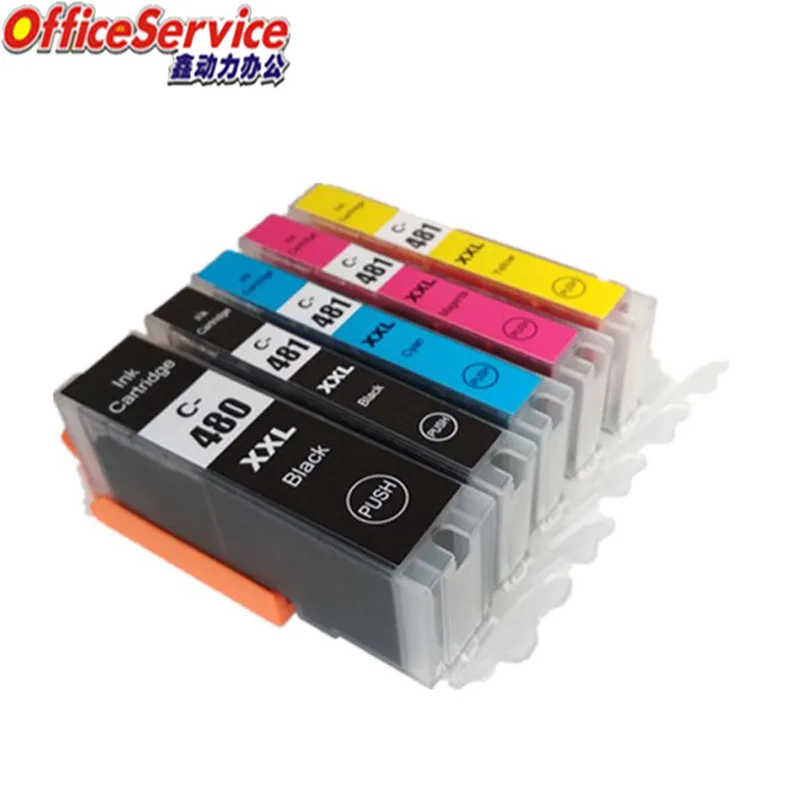 Чернильный картридж PGI-480 CLI-481 для принтеров Canon PIXMA TS704 TR7540 TR8540 TS6140 TS8140 TS9140 |