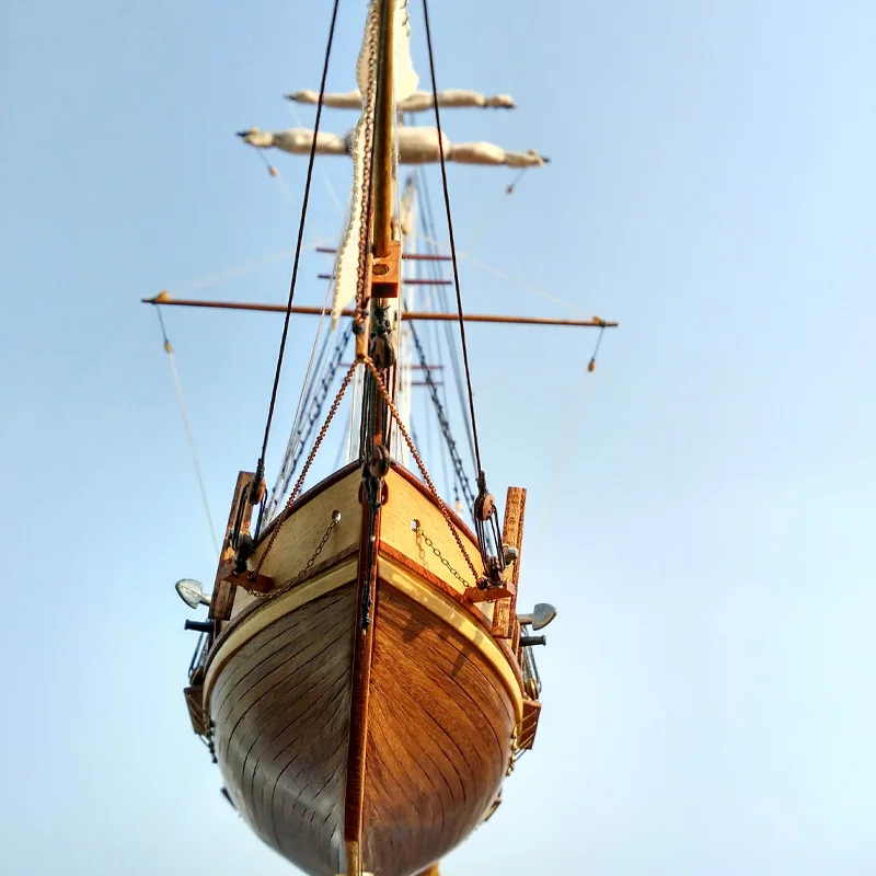 Масштаб 1/96 Лазерная вырезка классика старинная фотография набор: модель корабля