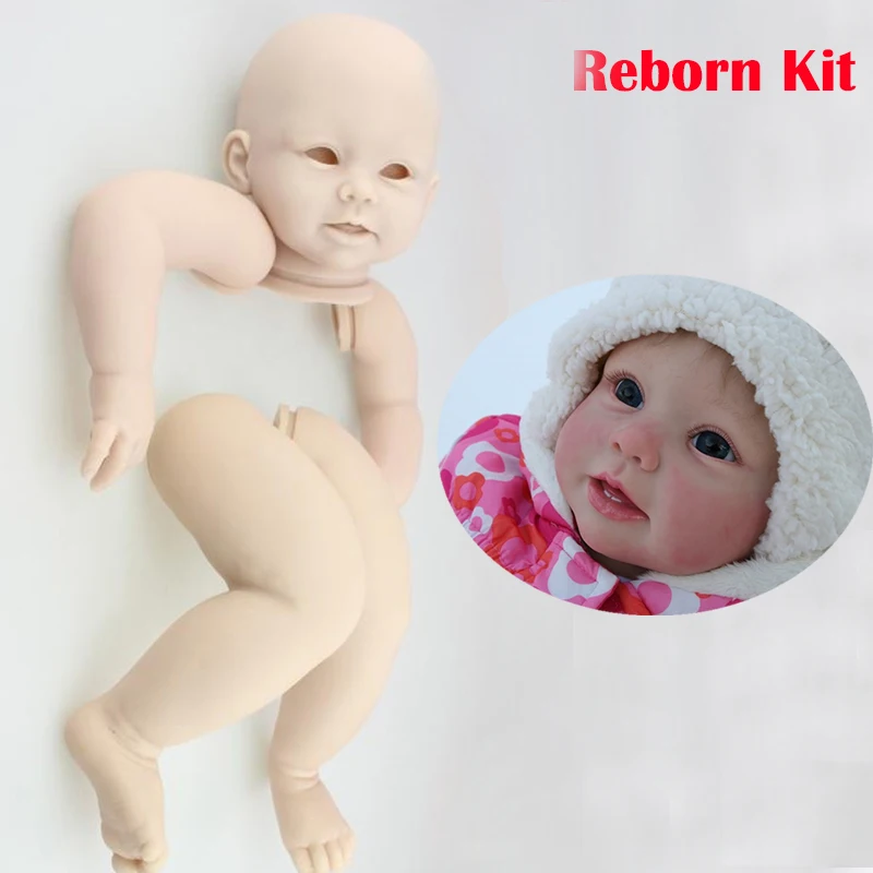 Комплект куклы Реборн виниловая силиконовая кукла Бонни 28 дюймов неокрашенный