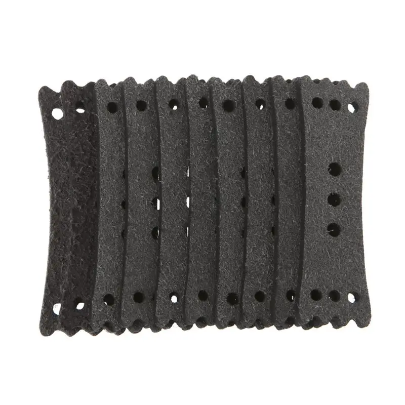 

10 Pcs Catapult Microfiber Six Small Leather Bags Slingshot Leather Pocket Used For Shooting Fish Slingshot