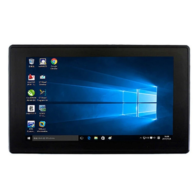 

for Raspberry Pi 4 Model B/ 3B+/ 3B 7 Inch 1024X600 IPS Capacitive Press Screen Monitor with Case Holder OSD Menu