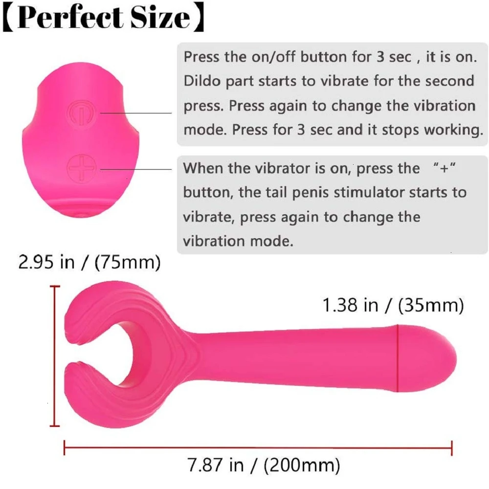 Вибратор для точки G с 3 моторами стимуляции вагинального клитора пениса