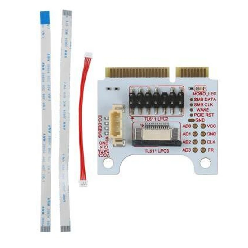 

Мини плата адаптера PCI-E, плата преобразования PCIE для диагностики материнской платы, анализатор тестирования, карты отладки er для ноутбука и ...