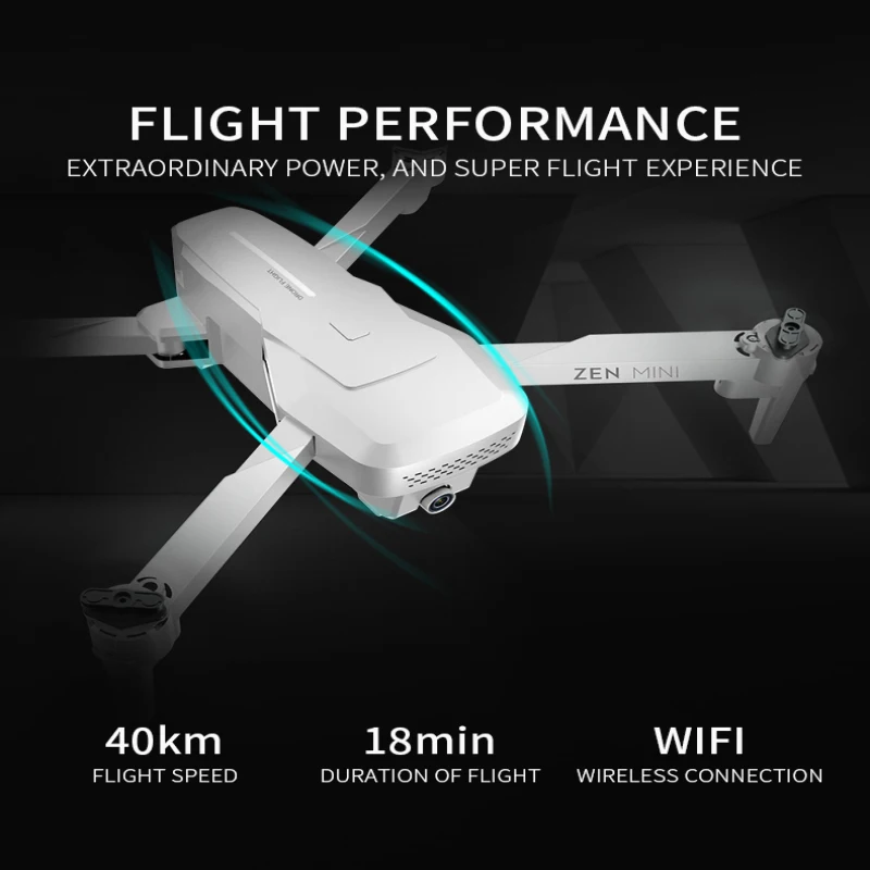 XS818 5G/4k HD Широкий формат GPS Складная мини Квадрокоптер с дистанционным