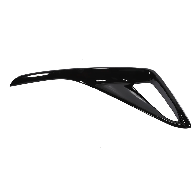 

for Toyota C-HR CHR 2017 2018 2019 Black Rear Bumper Fog Light Lamp Cover Trim Molding Garnish Frame