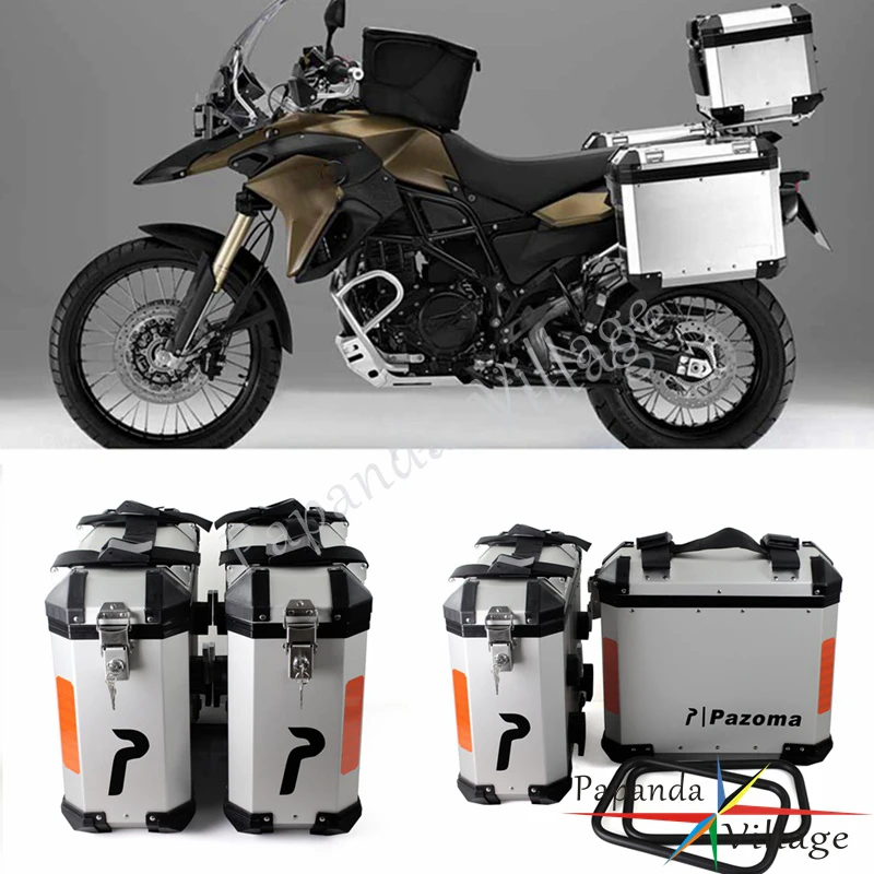 Универсальная 36L мотоциклетная пара боковая коробка Боковая Сумка-седло для BMW