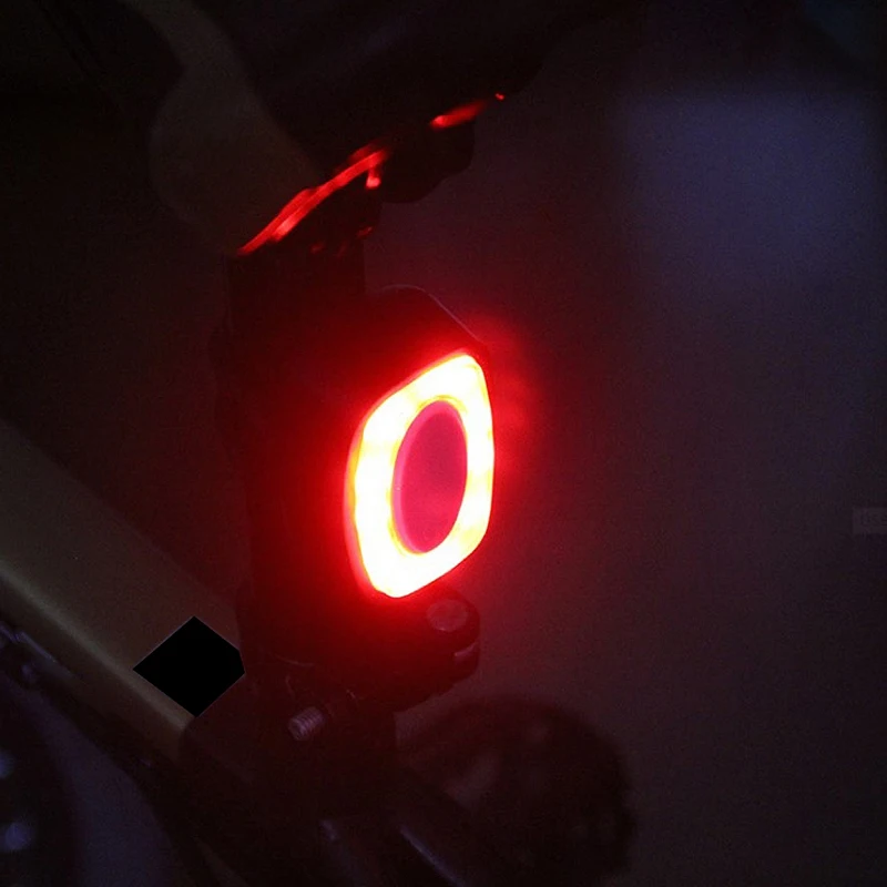 

USB Bicycle Tail Light COB Lamp Beads Strong Tail Mountain Bike Light