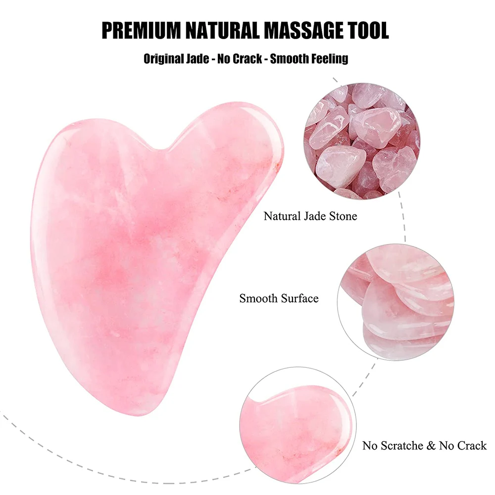 

Massage Gouache Scraper for Face Massager Gua Sha Massager Head Back Scraper Gouache Guasha Massage Tool Stone Gua Sha Scraper