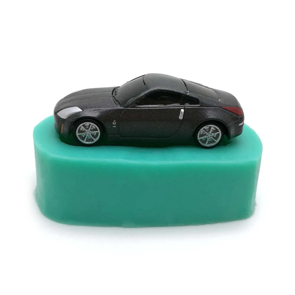 

Silicone Mold Racing Car Shaped Fondant Mold Chocolate Cake Mould for DIY Crafts