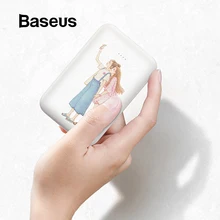 Baseus милый внешний аккумулятор 10000 мА/ч для iPhone Xs Max samsung huawei мини внешний аккумулятор быстрая зарядка портативное Внешнее зарядное устройство