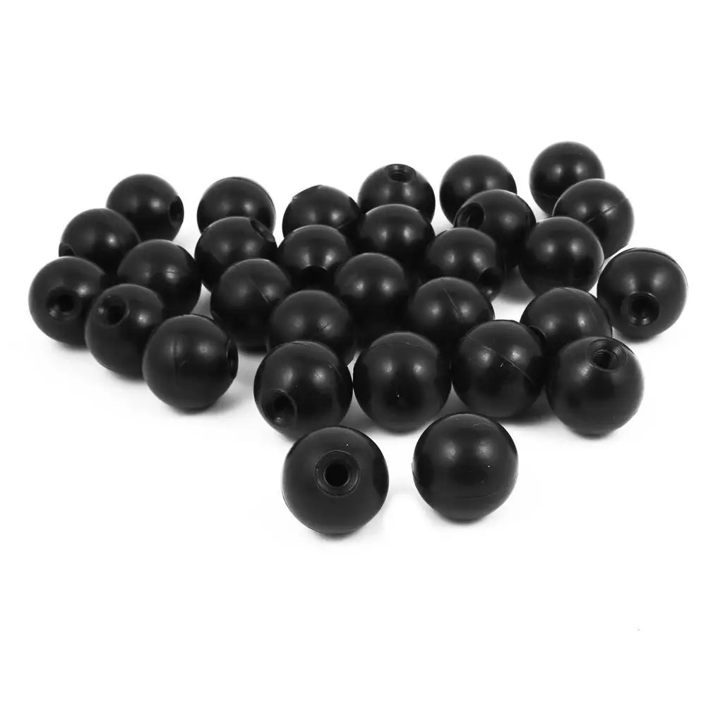 

20~30PCS Spherical Handle Screw 40mm Diameter 10mm Lever Knob Black Machine Tool Replacement Bakelite Material Spherical Handles