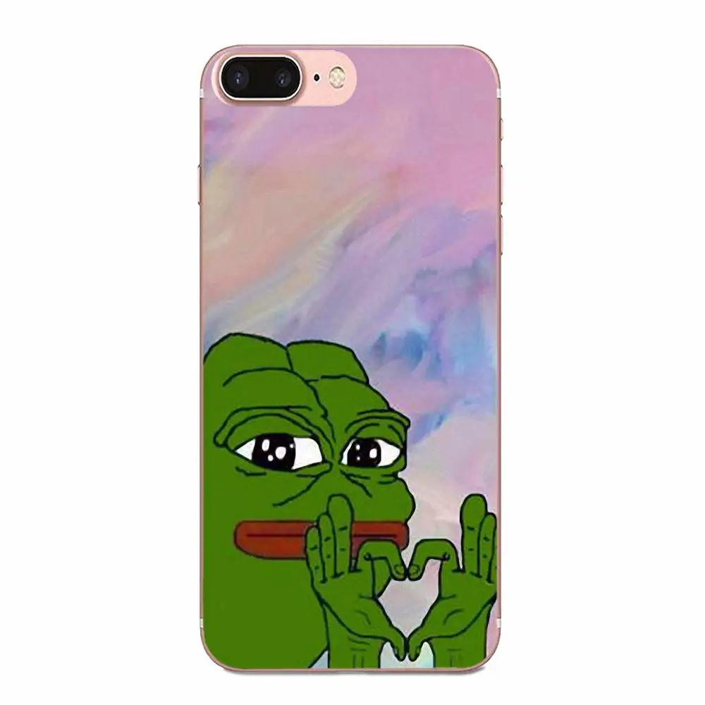 Интернет-мемы Smug лягушка Pepe для Samsung Galaxy Note 8 9 10 Pro S4 S5 S6 S7 S8 S9 S10 S11 S11E S20 Edge Plus Ultra TPU