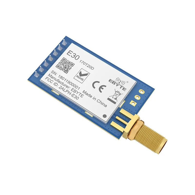 E30-170T20D SI4463 Strong Penetration UART 170mhz 100mW SMA Antenna IoT uhf Wireless Transceiver Transmitter Receiver Module | Электронные