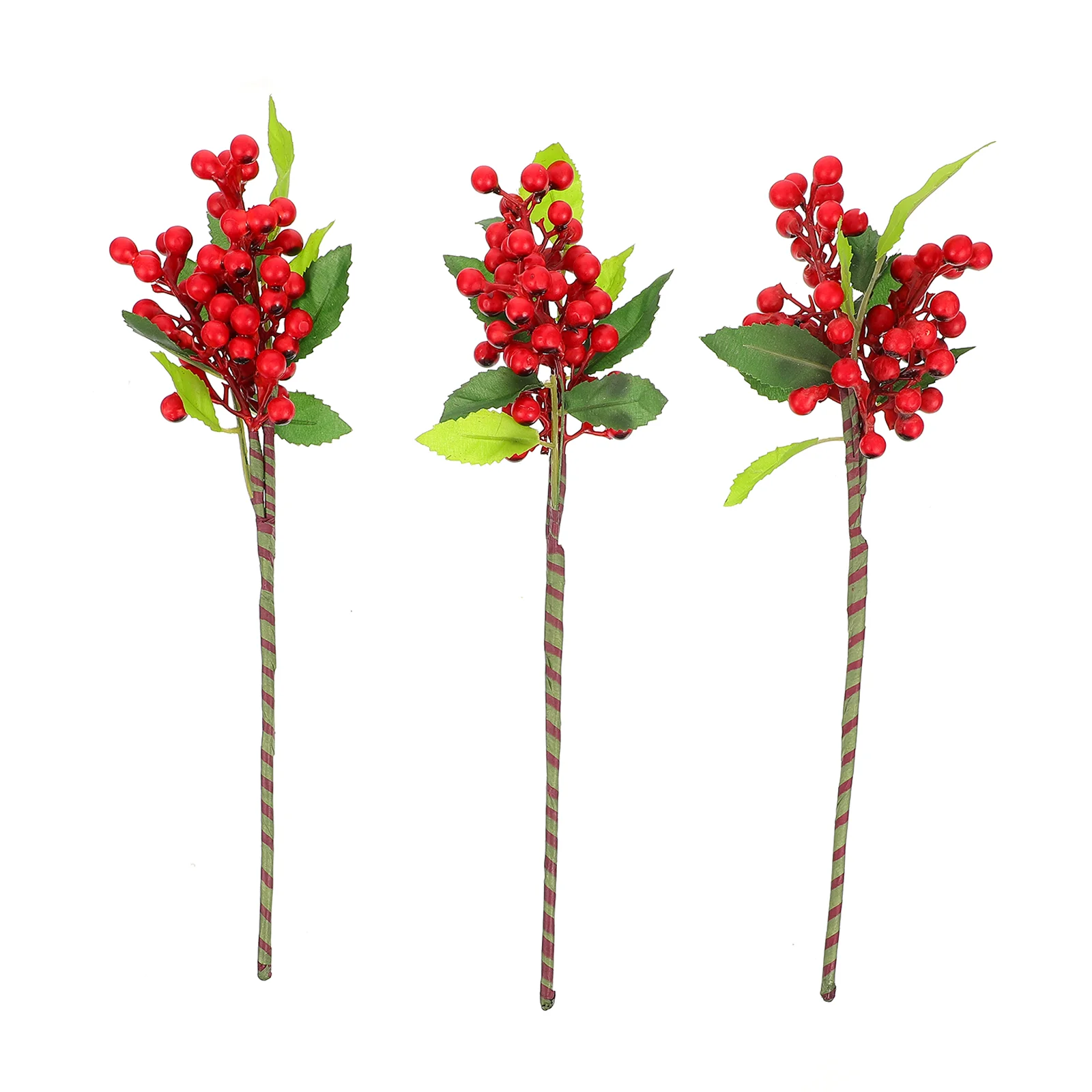 3 Pcs Christmas Simulation Berry Decorative Berries Adornment Artificial Berry