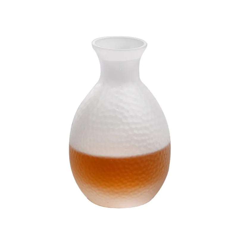 Японский набор сакэ с золотыми краями стеклянных бутылок чашка для риса вина