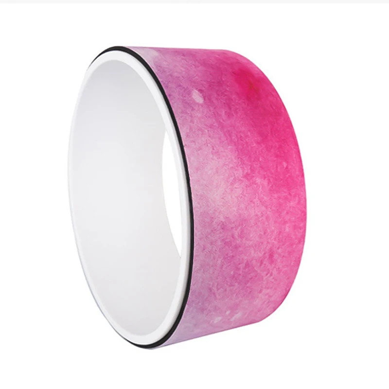 Пилатес-круг с космическим энергетическим дизайном TPE-ролик для йоги ролик