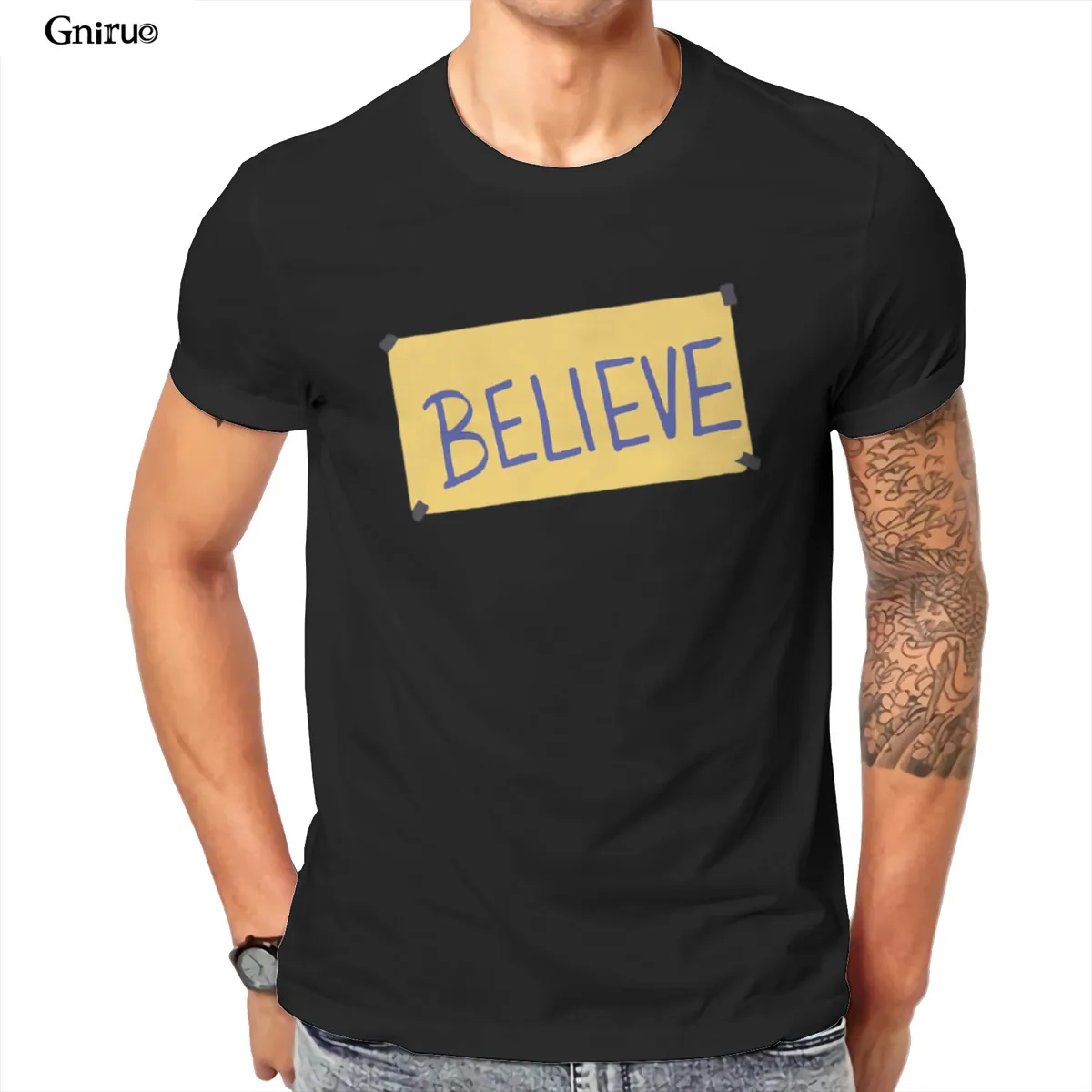 

Wholesale tedd lasso ted lasso believe Unisex Super Soft T-Shirt Funny Tops 2021 JapaneseStyle 103065