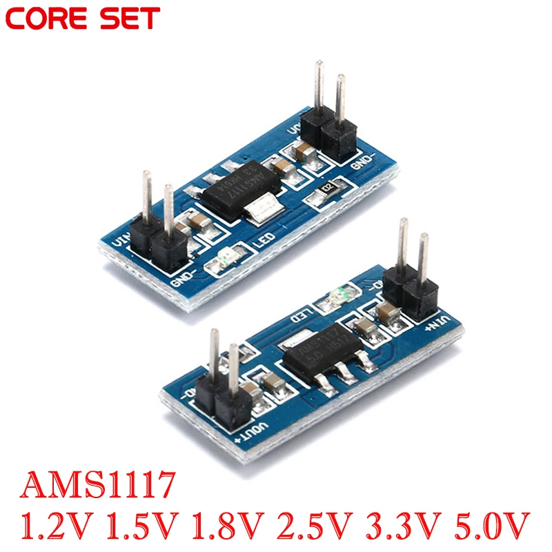 AMS1117 1 2 в 5 8 3 В 0 Φ понижающий модуль питания для arduino Diy Kit|Трансформаторы| |