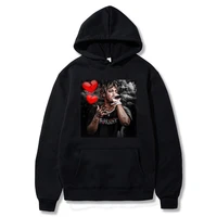 rapper juice wrld hoodies men women hip hop sweatshirts streetwear fashion hoodies popular hooded pullovers rip juice wrld hoody
