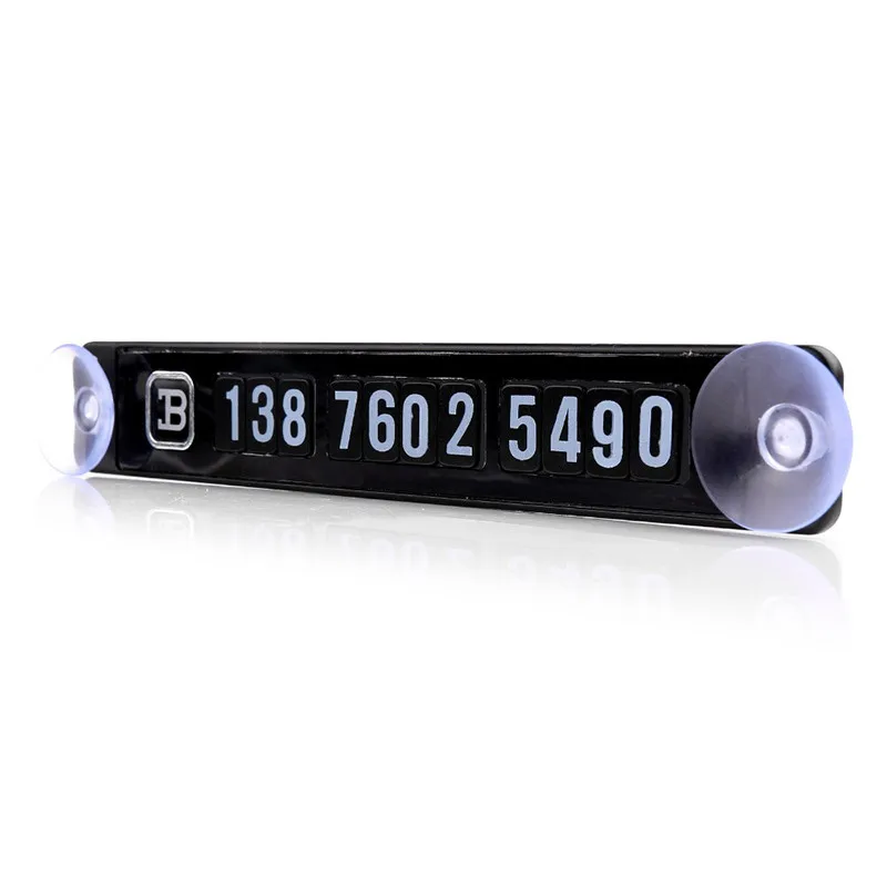 Car Styling Temporary Parking Card Phone Number Plate Notification Magnetic Sticker Accessories Dropship | Автомобили и мотоциклы
