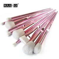 10 single finger makeup brush basic set novice cosmetic tools hot selling gift set for women make up brush set