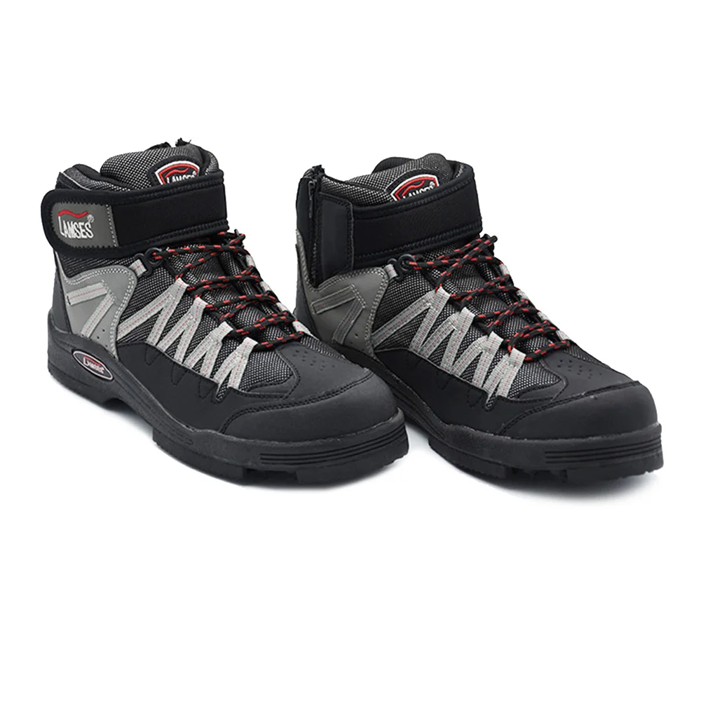 Мужские ботинки для рыбалки нахлыстом профессиональные Нескользящие сапоги с