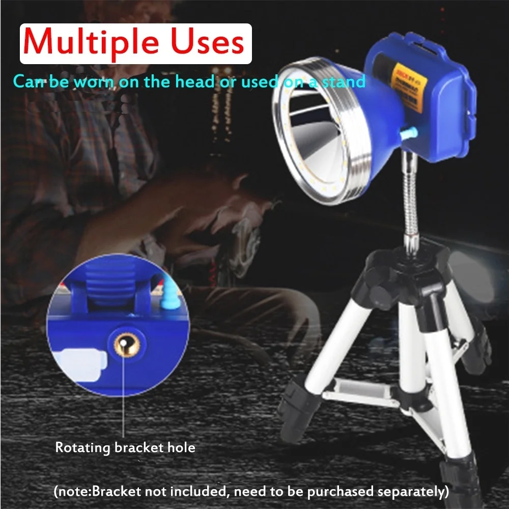 Самая мощная светодиодная фара XHP70.2 Водонепроницаемая передняя желтый/белый