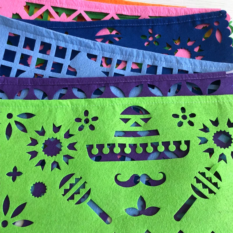 Мексиканская тема череп шаблон карнавал очереди вечерние украшения площадь Papel