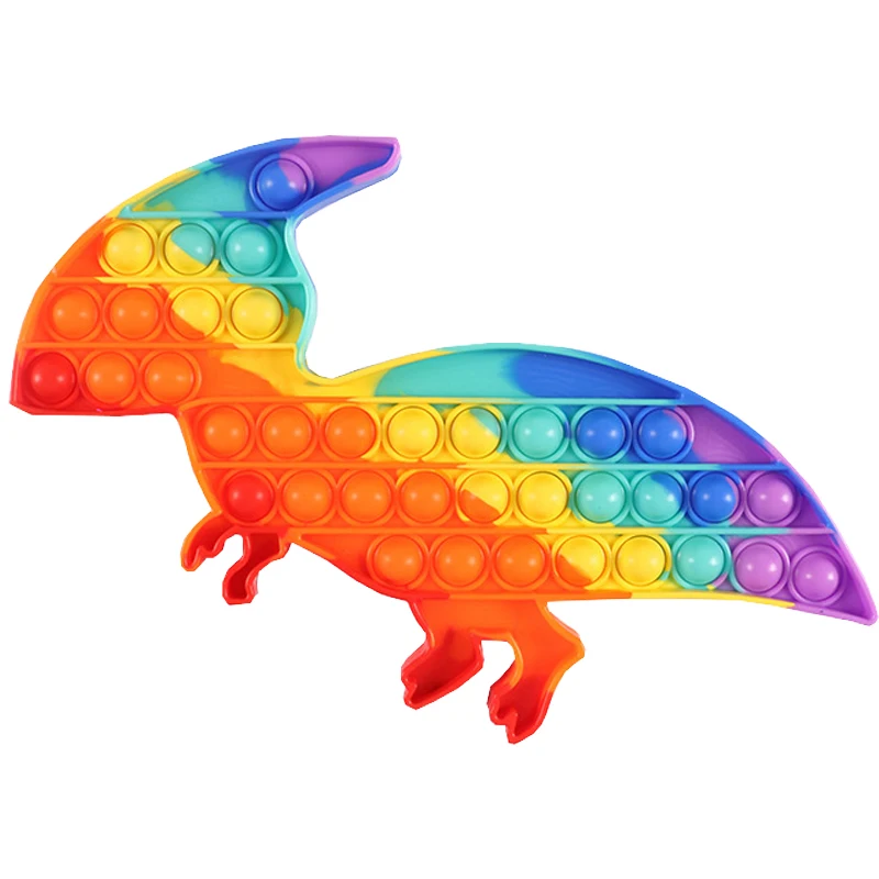 

30Cm Big cheap Fidget Toys lot pas cher Dinosaur World Reliver Anti Stress Anime Potify Premium poppit Figet Toys Adult Kid Gift