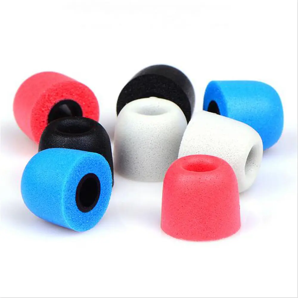 1Pair Soft Memory Foam Replacement Noise Isolating Earbuds For In Ear Earphone T100 T200 T300 T400 Enhanced Bass C Sets Earplug |