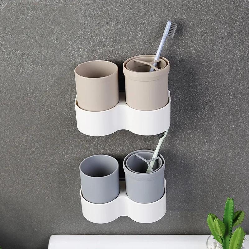 Бесшовный Настенный Набор для стирки настенный набор в туалете дорожная Удобная