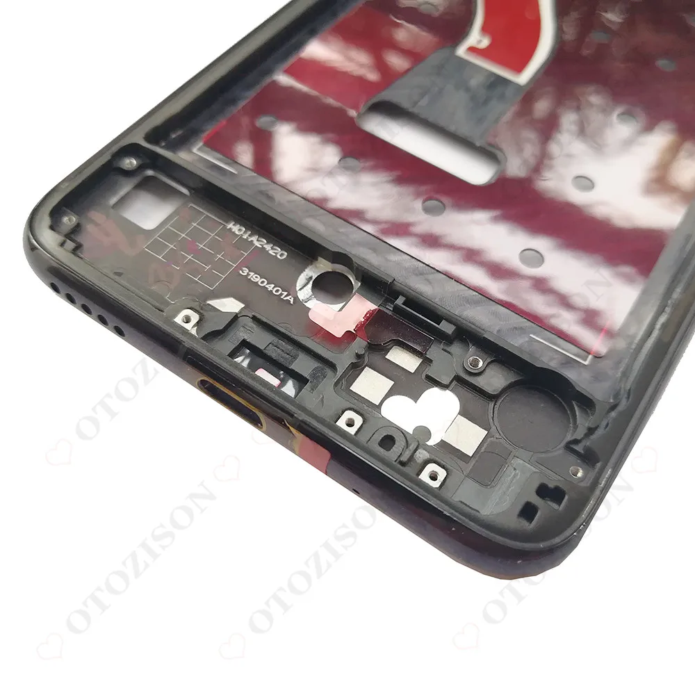 Средняя рамка для Huawei Nova 4 средняя VCE-L22 VCE-AL00 VCE-TL00 передняя крышка корпуса сменная