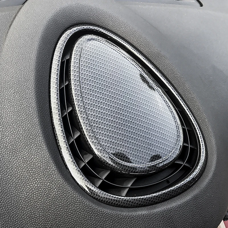 

Декоративная наклейка на решетку вентиляции центральной консоли динамика для BMW Mini Cooper F54 F55 F56 F57 аксессуары из углеродного волокна
