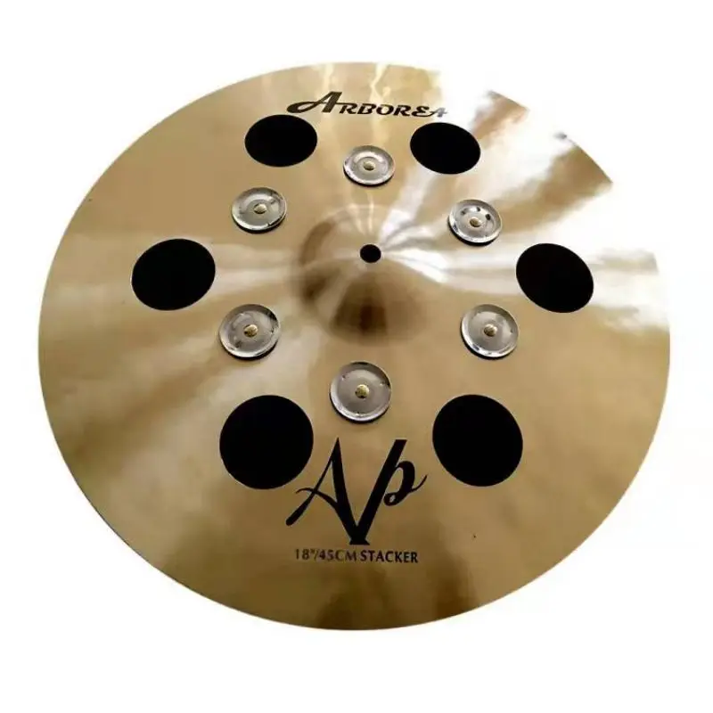 

Arborea B20 Cymbals Ap Series 18"Tambourine Ozone Effect Cymbal For Drummer