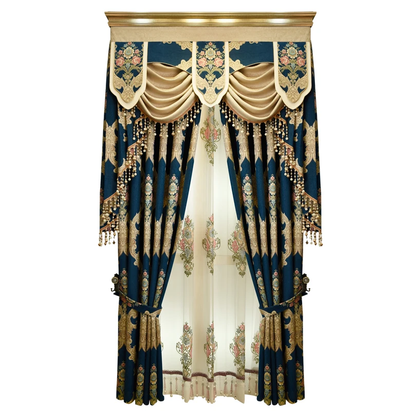 LUXURY high-grade curtains for living room bedroom exquisite embroidery kitchen fine tulles shade window fabric | Дом и сад