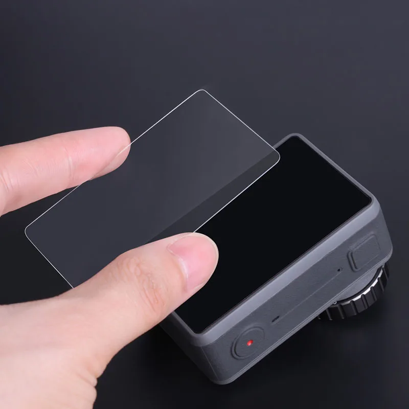 Camera Lens LCD Screen Protective Film Tempered Glass Protector Cover Case For OSMO ACTION | Электроника