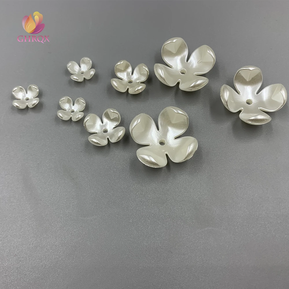 New Flower Abs Imitation Pearls Beads  ABS imitation pearls mounted movable type for Jewelry accessories