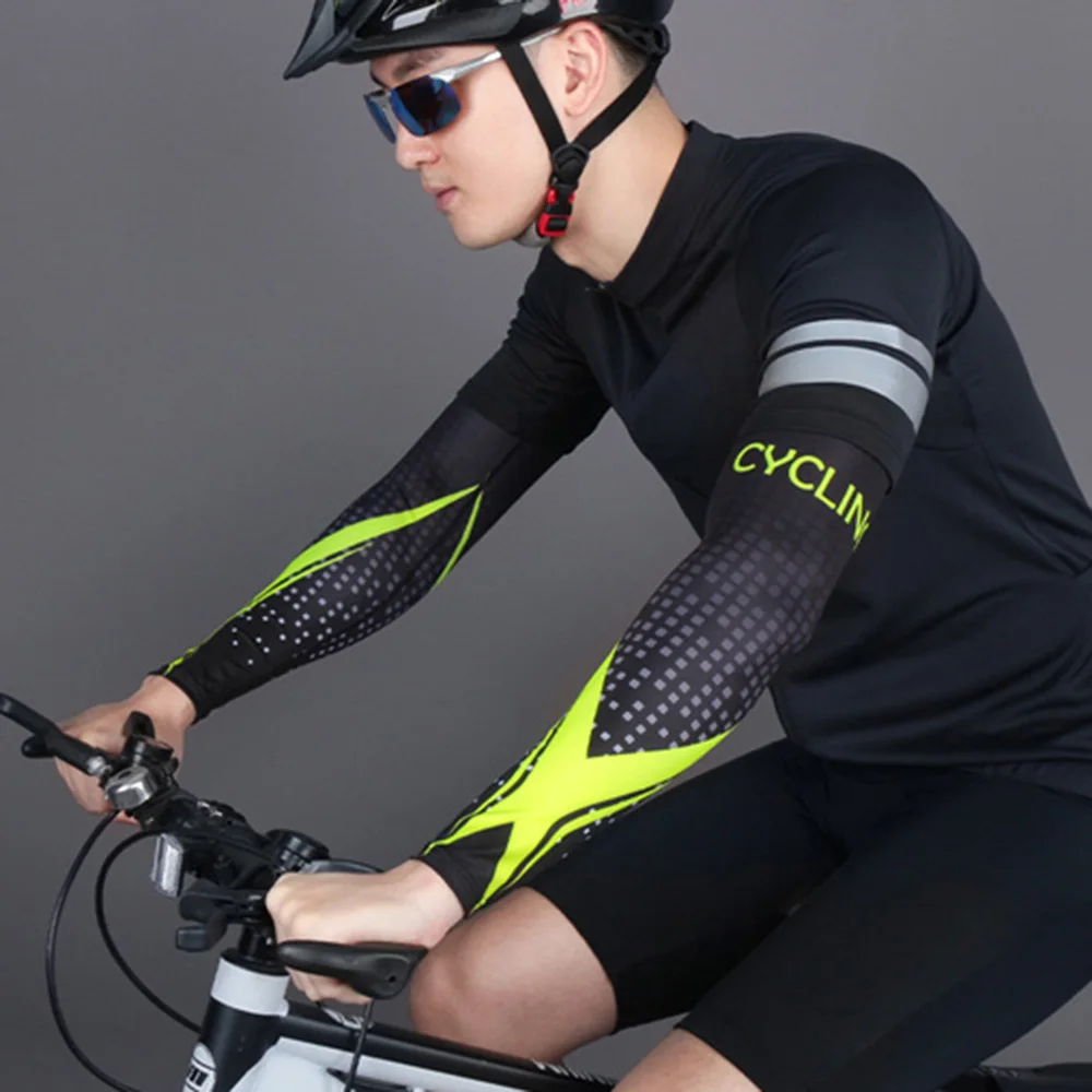 

Running Riding Fishing Sun Protection Arm Sleeve Breathable UV Protection Basketball Elbow Pad Fitness Outdoor Cycling Arm Cover