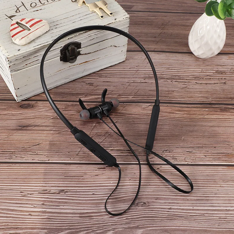 5 0 Bluetooth наушники Спорт шейным Магнитный Беспроводной стерео гарнитура Музыка