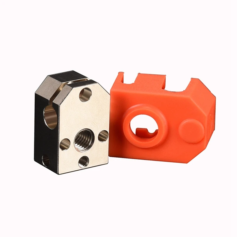 

Dragon Plated Copper Heater Block Silicone Sock For Dragon Hotend J-Head Extruder 3D Printer Parts PT100 VS V6/V5 Heated