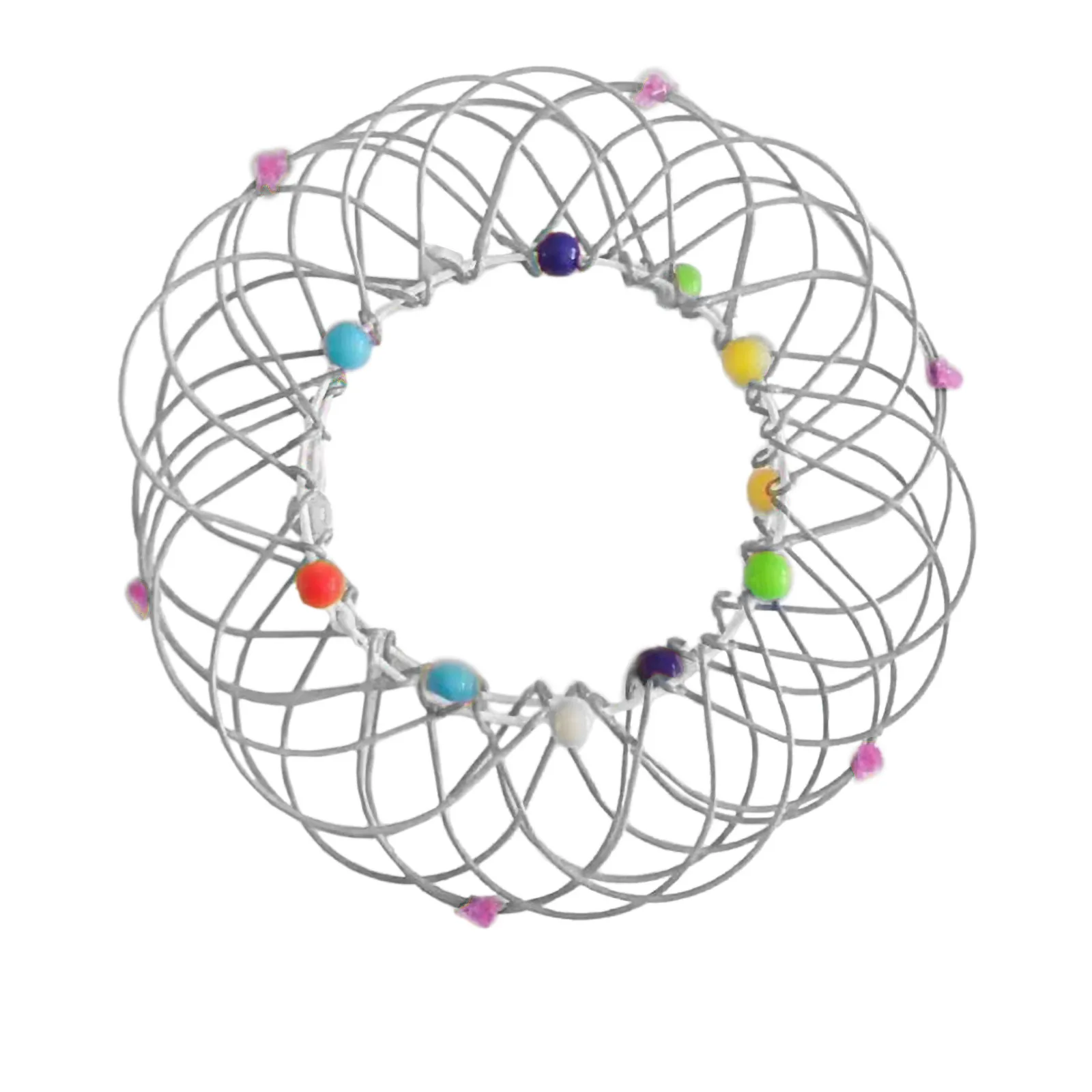

Kids Toys Boys Girls Decompression Flexible Basket Soft Steel Magic Iron Ring Ornament Kinderspielzeug Baby Gift