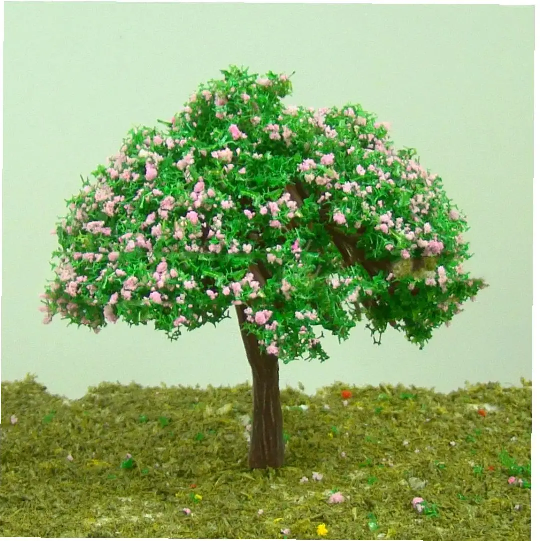 Модель Счастливое дерево смешанная модель Дерево Поезд деревья железнодорожные