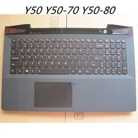 laptop palmrest upper cover keyboard housing topcase top cover for lenovo y50 y50 70 y50p 70 y50 80