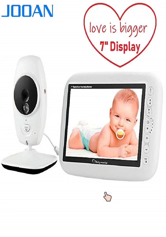 Babyphone детская камера беспроводная 3,5 дюймов ЖК-экран Аудио Видео Детский Монитор радио няня музыкальный домофон портативная камера для телефона