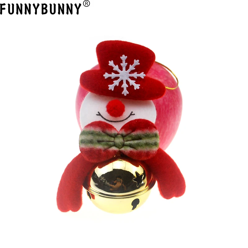 FUNNYBUNNY рождественские колокольчики для украшения дома Рождественская елка